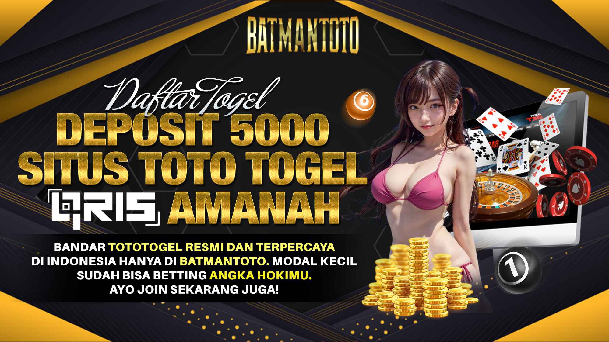 BATMANTOTO: Situs Toto Terpercaya dan Bandar Togel Online Resmi #1 Hits